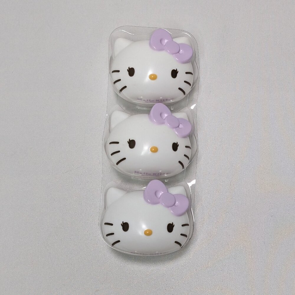Hello Kitty Refillable Easter Eggs Set Of 3 2008 RARE Sanrio Collectible Cute